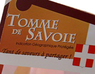 Packaging Tomme de Savoie