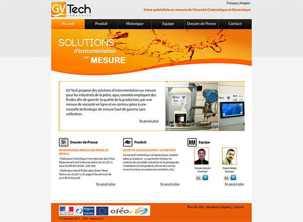 Site GVtech.fr Home