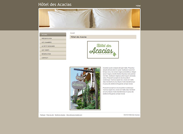 Template Hôtellerie - axiatel.com